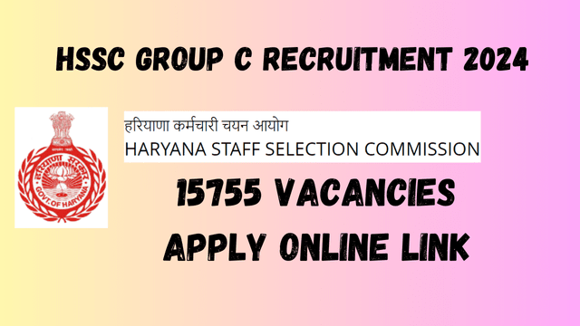 Hssc group c recruitment 2024