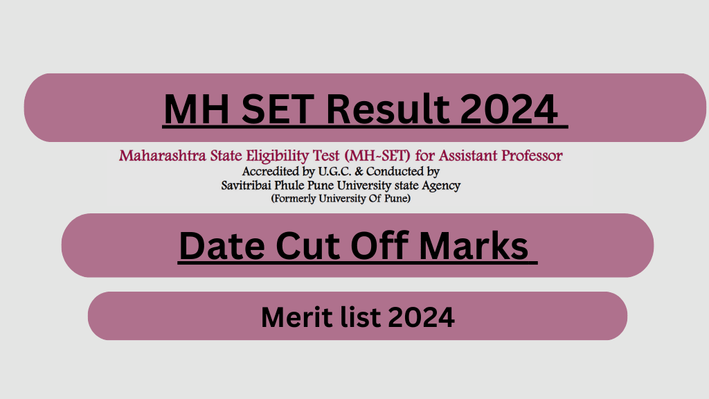 MH SET Result 2024