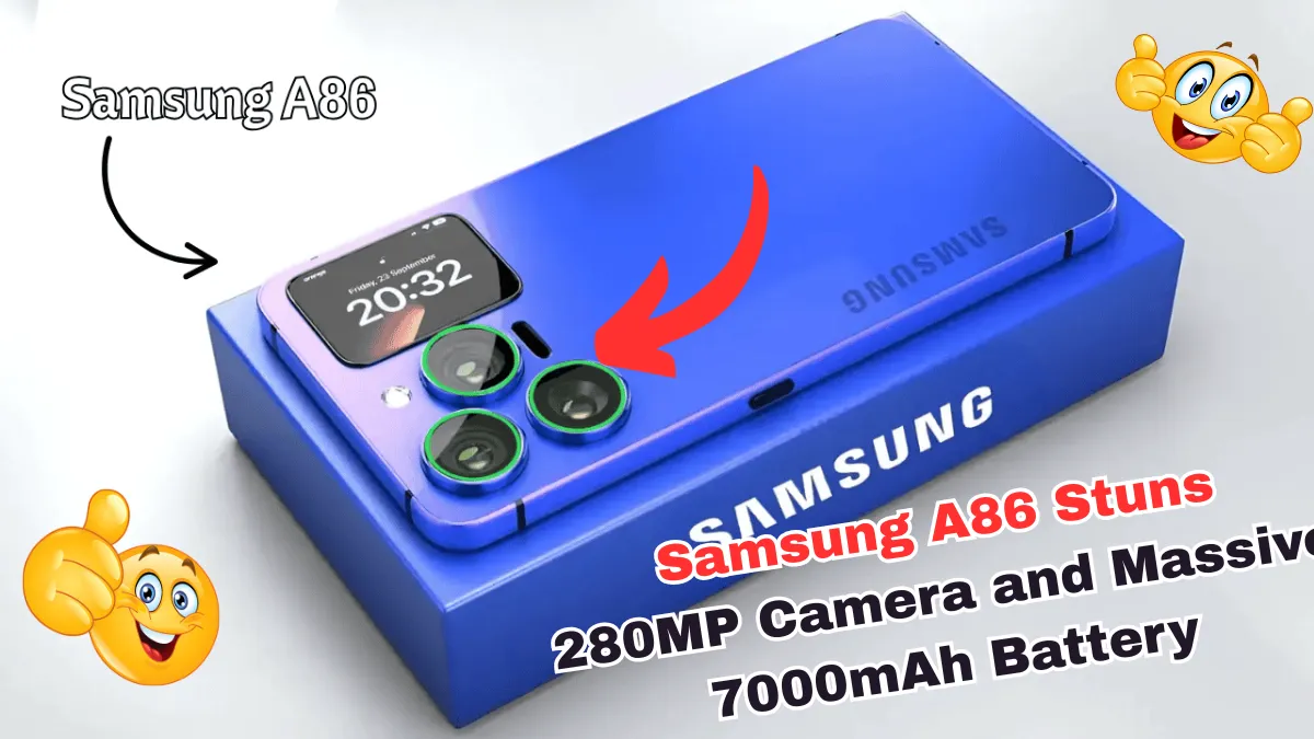 Samsung-A86-with-280MP-Camera-and-Massive-7000mAh-Battery.