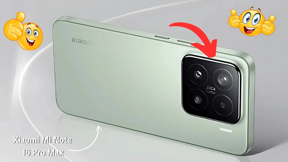 Xiaomi Mi Note 16 Pro Max